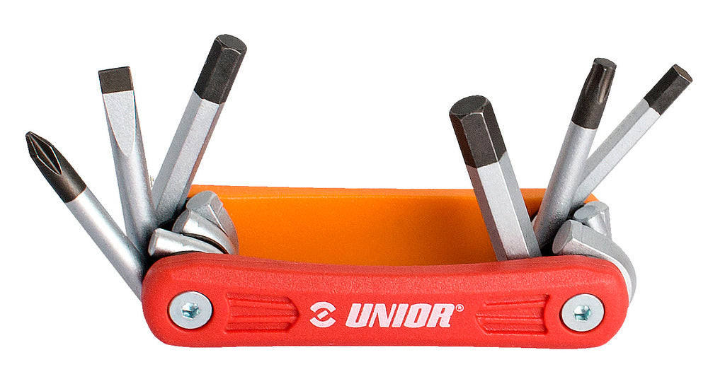 Unior Bike Tools Mini Herramienta  EURO 6  rojo